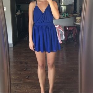 Lulu's blue dress